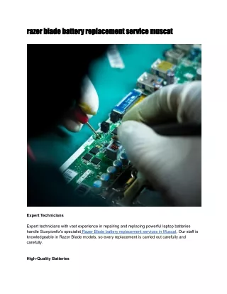 razerbladebatteryreplacementservicemuscat
