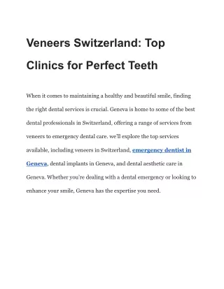 veneers switzerland top