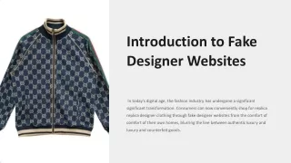introduction to fake designer websites