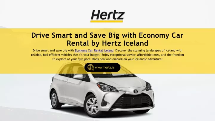 drive smart and save big with economy car rental