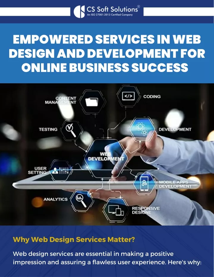 empowered services in web design and development