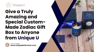 Custom-Made Birth Chart Zodiac Gift| Buy Personalized Zodiac Gift Boxes