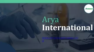 Arya International PPT (Testosterone Injection Manufacturers)