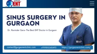 Sinus Surgery in Gurgaon