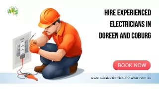 Hire Experienced Electricians in Doreen and Coburg