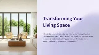 transforming your living space
