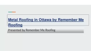 Your Home with Metal Roofing & Roof Shingle Repair by Remember Me Roofing