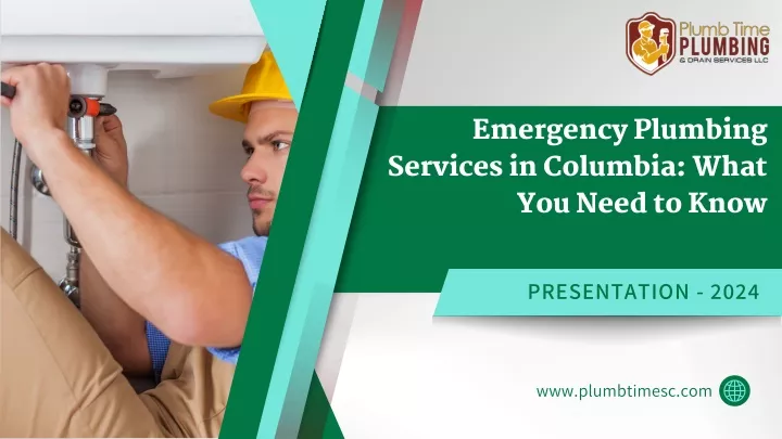 emergency plumbing services in columbia what