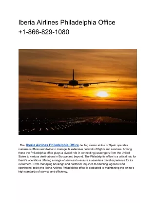 Iberia Airlines Philadelphia Office (3)