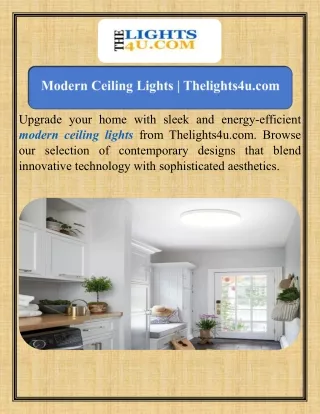 Modern Ceiling Lights   Thelights4u.com