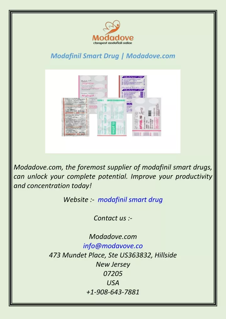 modafinil smart drug modadove com