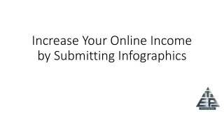 Increase Your Online Income by Submitting Infographics