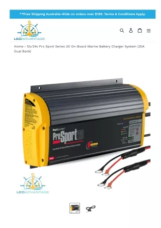 Marine Battery Charger System