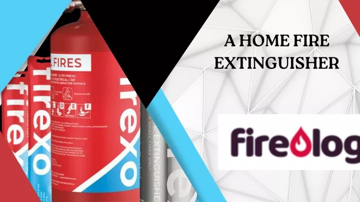 a home fire extinguisher