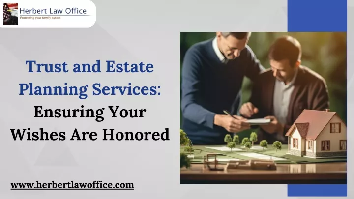 trust and estate planning services ensuring your