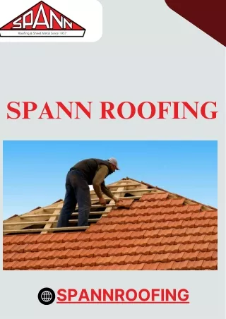 Residential Roofing - Spann Roofing