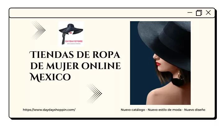 tiendas de ropa de mujer online mexico