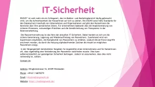 it sicherheit