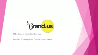 Custom Illustration Services
