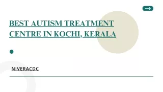 Best Autism Treatment Centre in Kochi, Kerala Nivera