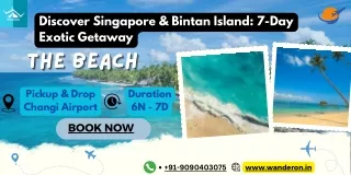 Singapore tour with Bintan island 6n-7d