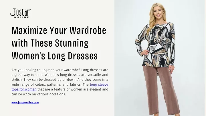 maximize your wardrobe with these stunning women