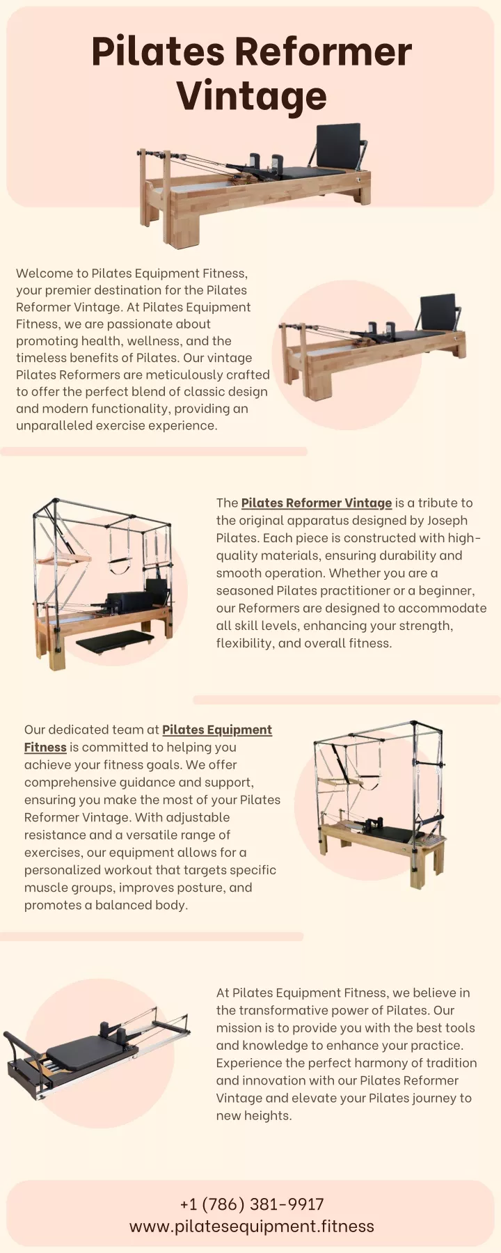 pilates reformer vintage