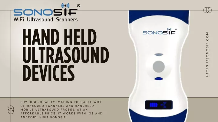 hand held ultrasound devices