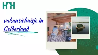 vakantiehuisje in Gelderland