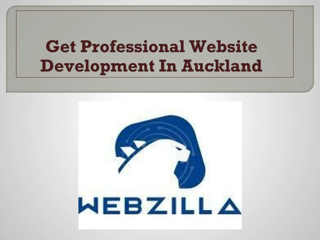 PPT - Get Professional Website Development In Auckland PowerPoint ...
