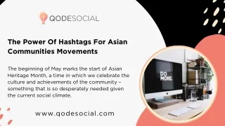 The Power Of Hashtags For Asian Communities Movements