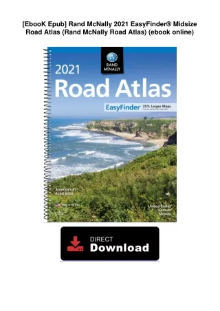 [EbooK Epub] Rand McNally 2021 EasyFinder® Midsize Road Atlas (Rand McNally