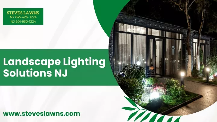 landscape lighting solutions nj