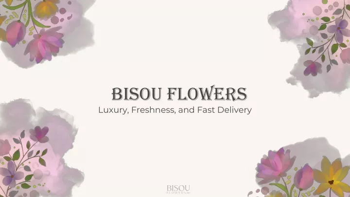 bisou flowers