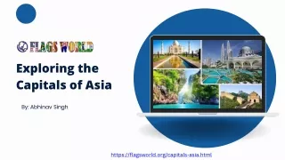 exploring the capitals of asia
