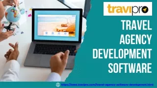 Travel Agency Development Software