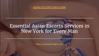 Essential Asian Models Services in New York for Every Man