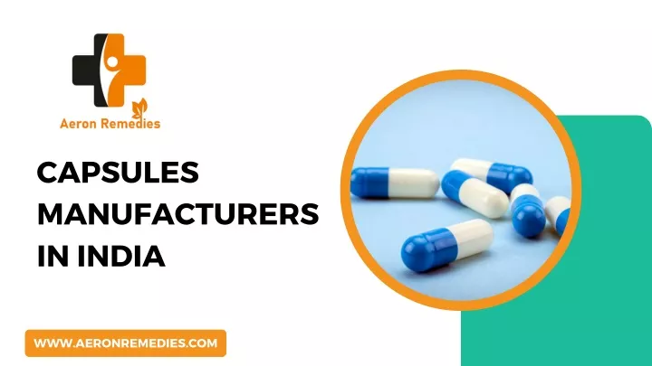 capsules manufacturers in india