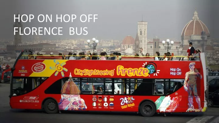 hop on hop off florence bus