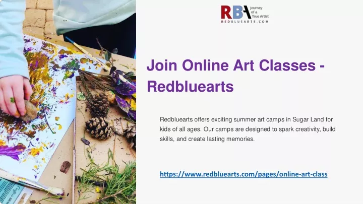 join online art classes redbluearts