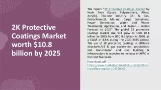 2K Protective Coatings Market worth $10