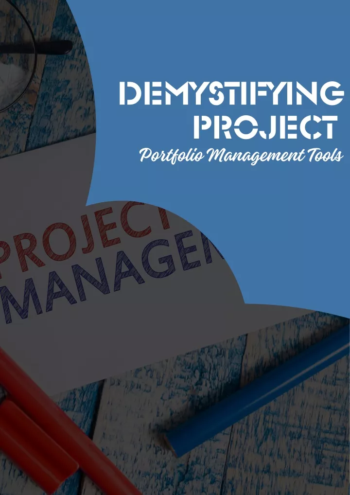 demystifying project portfolio management tools