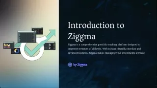 Streamline Your Investment Strategy with Ziggma's Portfolio Tracker