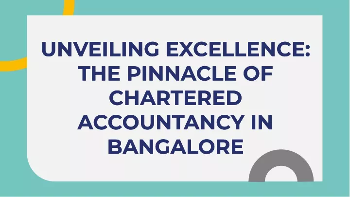 unveiling excellence the pinnacle of chartered