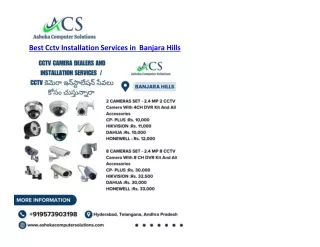 Top CCTV Repair Services in Banjara Hills