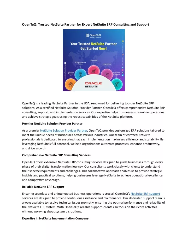 openteq trusted netsuite partner for expert