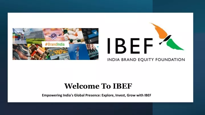 welcome to ibef