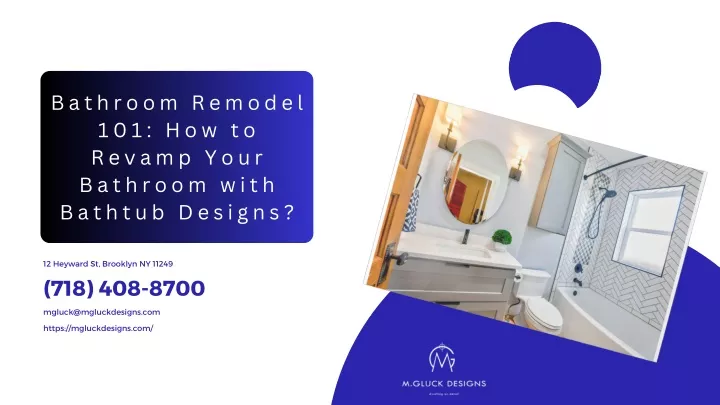 Ppt Bathroom Remodel 101 How To Revamp Your Bathroom With Bathtub