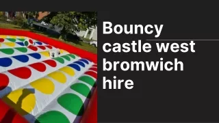 bouncy castle west bromwich hire