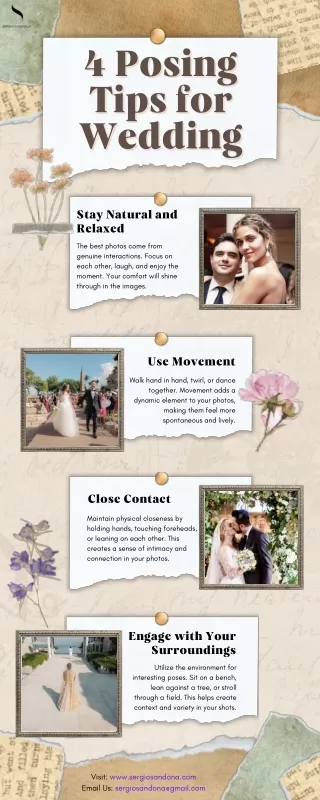 4 Wedding Posing Tips